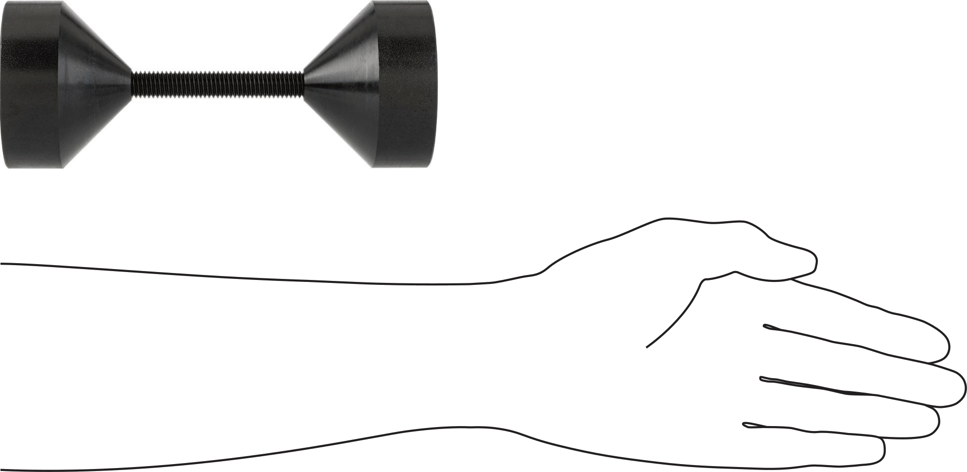 Boru Flanşı Hizalama Pimleri, 5/8“ ila 3” Flanş Deliği Çapı için