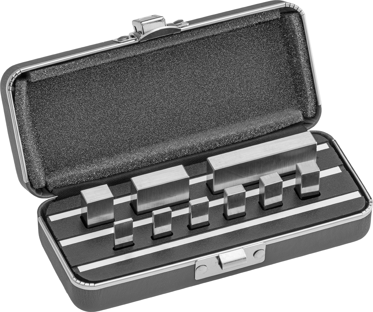 Starrett Kalıp Bloğu Seti, NIST Sertifikalı, Metrik, 9 Parça, Model Numarası RS 9.MA1