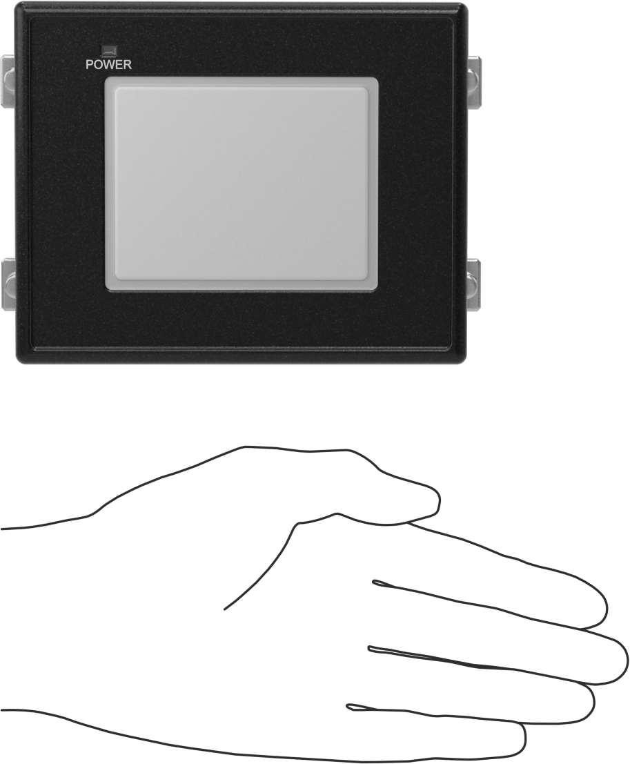 HMI, 3-1/2" LCD Renkli Ekranlı
