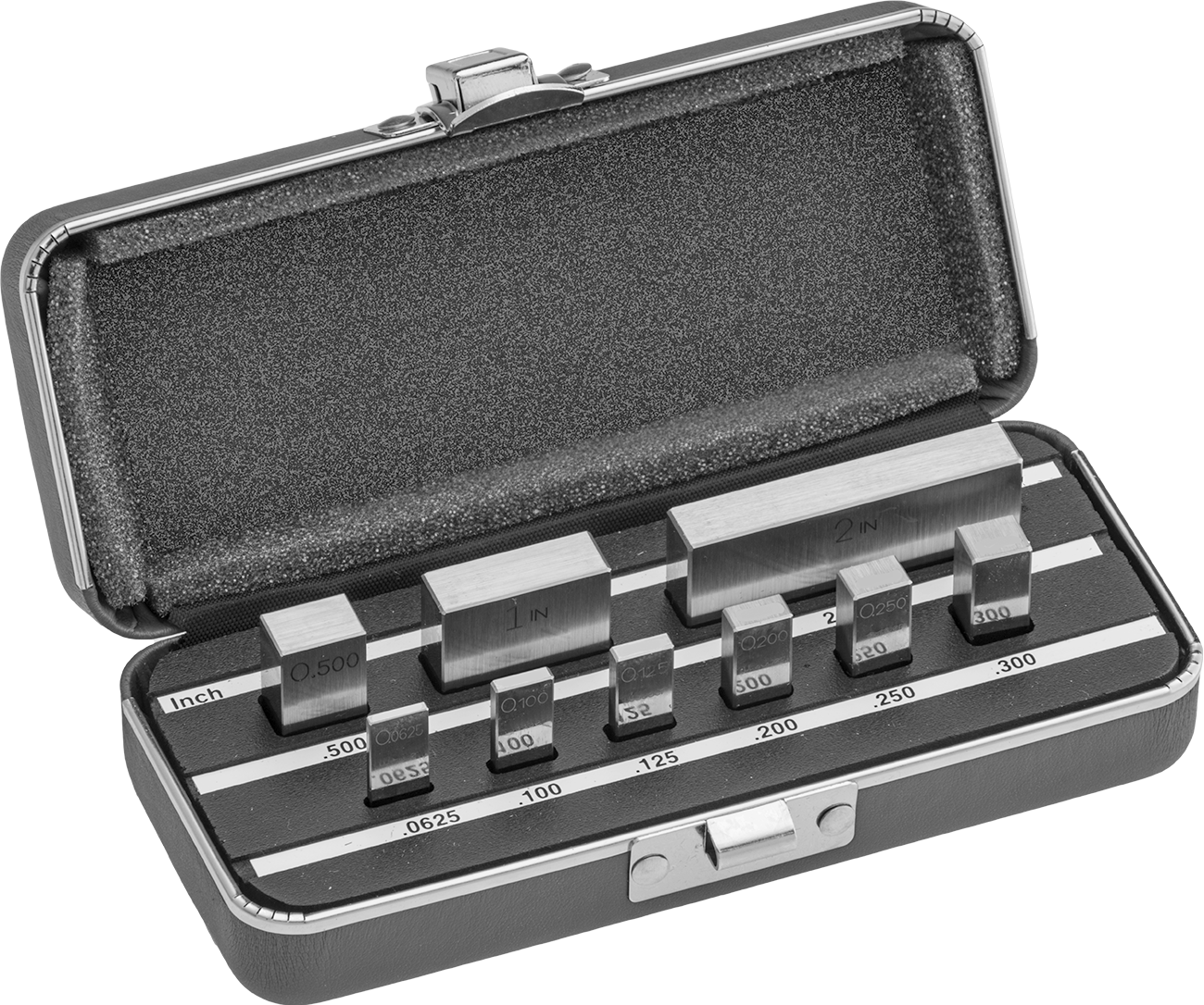Starrett Kalıp Bloğu Seti, NIST Sertifikalı, Inches, 9 Parça, Model Numarası RS9.A1
