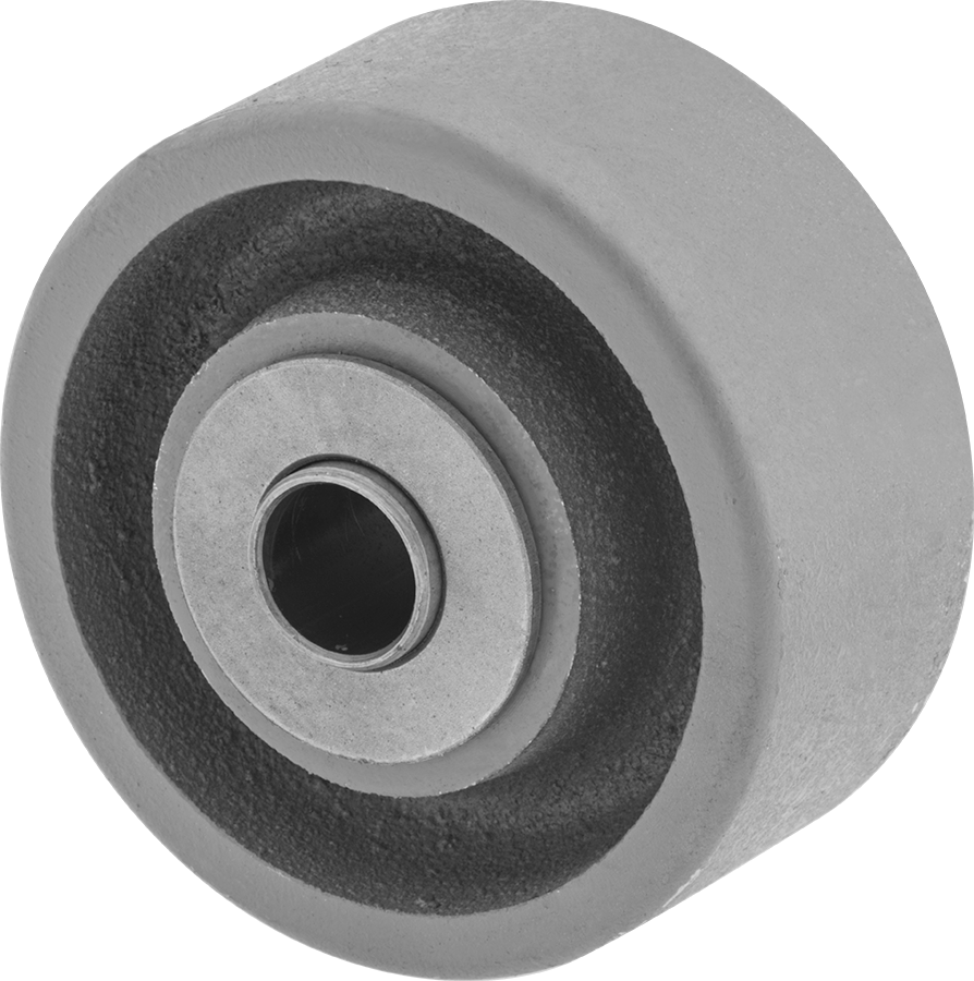 Demir Tekerlek, Rulmanlı ile, 3-1/4“ Çap x 1-1/2” Genişlik, 400 lbs. Kapasite