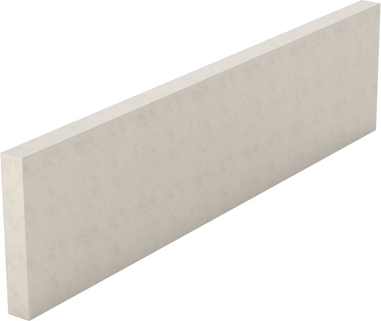 Düz Yüzeyli Makine Braketi, Kendin Yap, 316 Paslanmaz Çelik, 3" x 3/4"