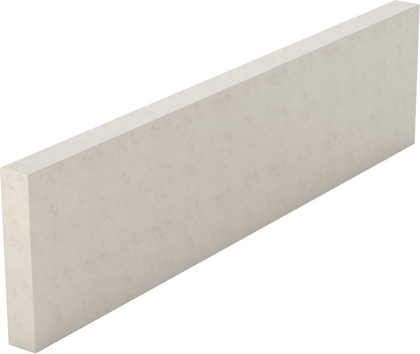 Düz Yüzeyli Makine Braketi, Kendin Yap, 316 Paslanmaz Çelik, 4" x 1"