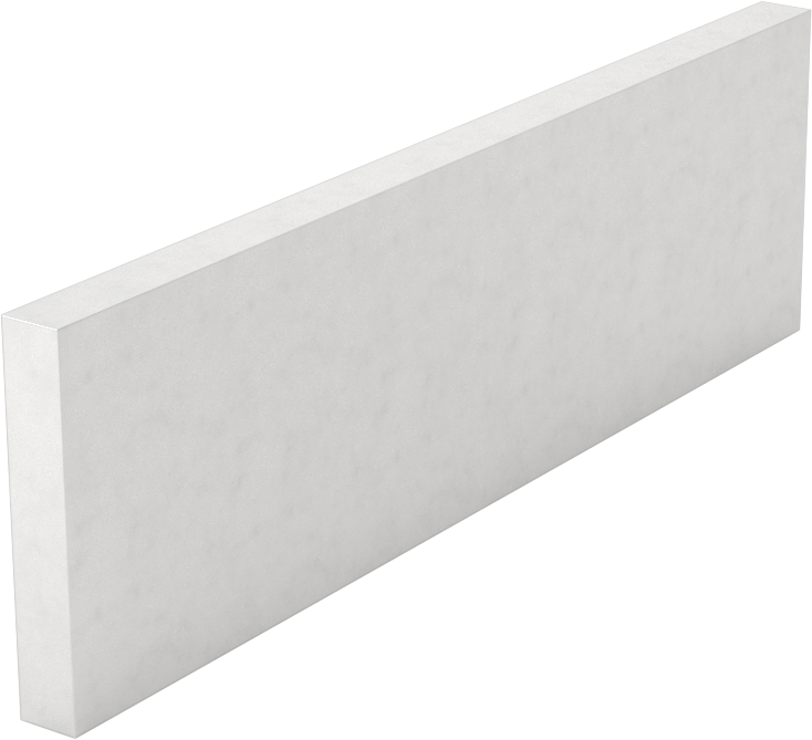 Düz Yüzeyli Makine Braketi, Kendin Yap, 6061 Alüminyum, 2-1/2" x 3/4"