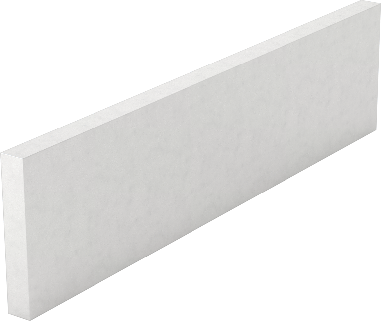 Düz Yüzeyli Makine Braketi, Kendin Yap, 6061 Alüminyum, 3" x 3/4"