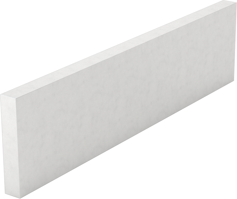 Düz Yüzeyli Makine Braketi, Kendin Yap, 6061 Alüminyum, 4" x 1"