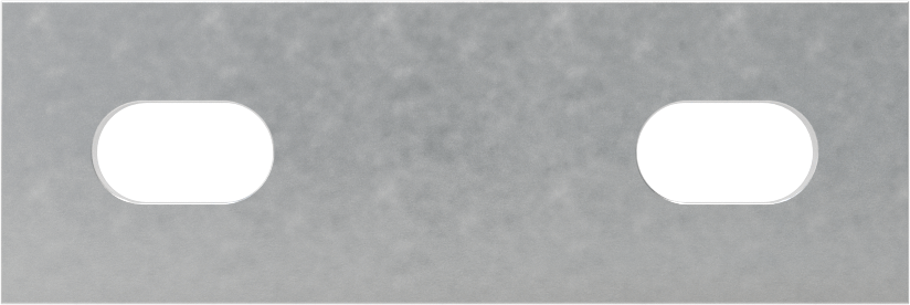 Düz Yüzeyli Makine Braketi, 6061 Alüminyum, 60mm x 20mm