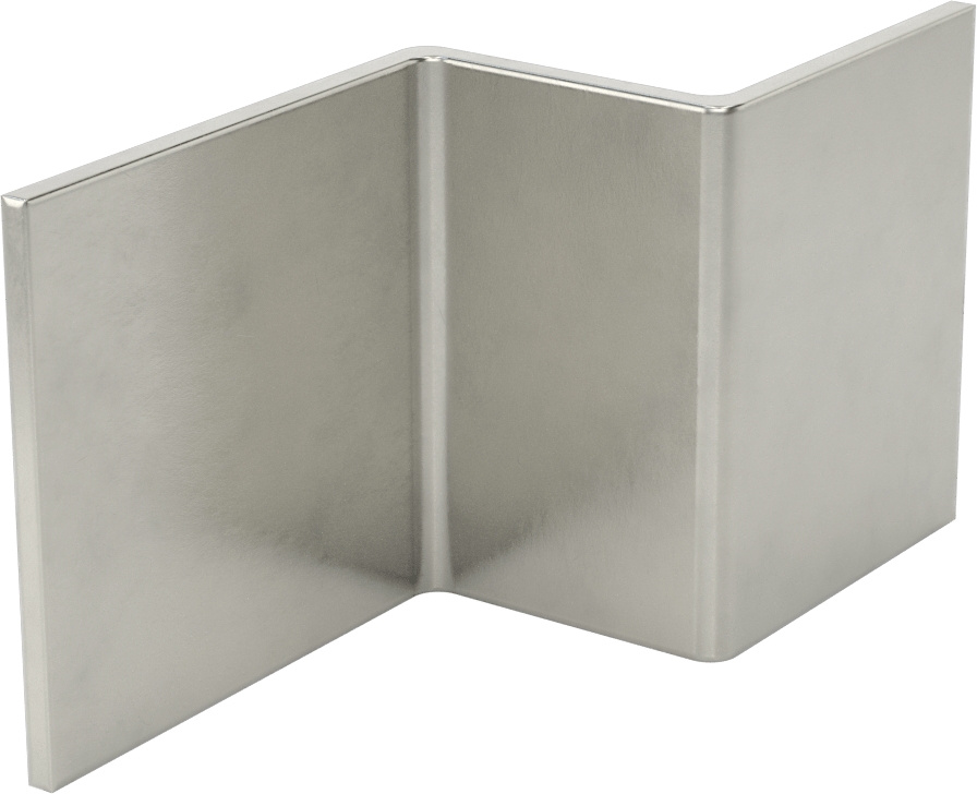 Ofset Yüzeyli Makine Braketi, Kendin Yap, Paslanmaz Çelik, 40 mm Ofsetli 50 mm x 65 mm x 60 mm