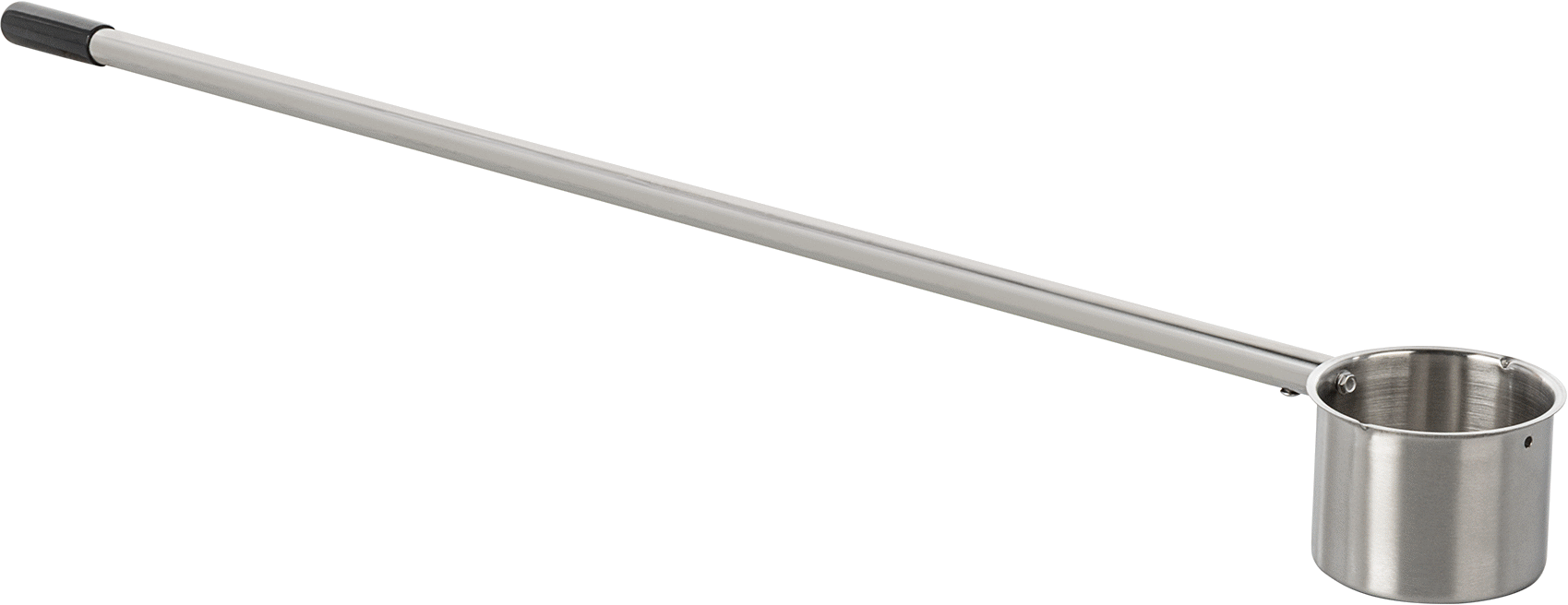 304 Paslanmaz Çelik Uzun Uçlu Kepçe, 16-7/8 FL. oz. Kapasite, Sabit Hazneli 36" Uzunlukta Sap