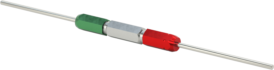 Saplı Fiş Ölçer, Sınıf x, 0,7630 mm ila 1,9050 mm arası boyutlar