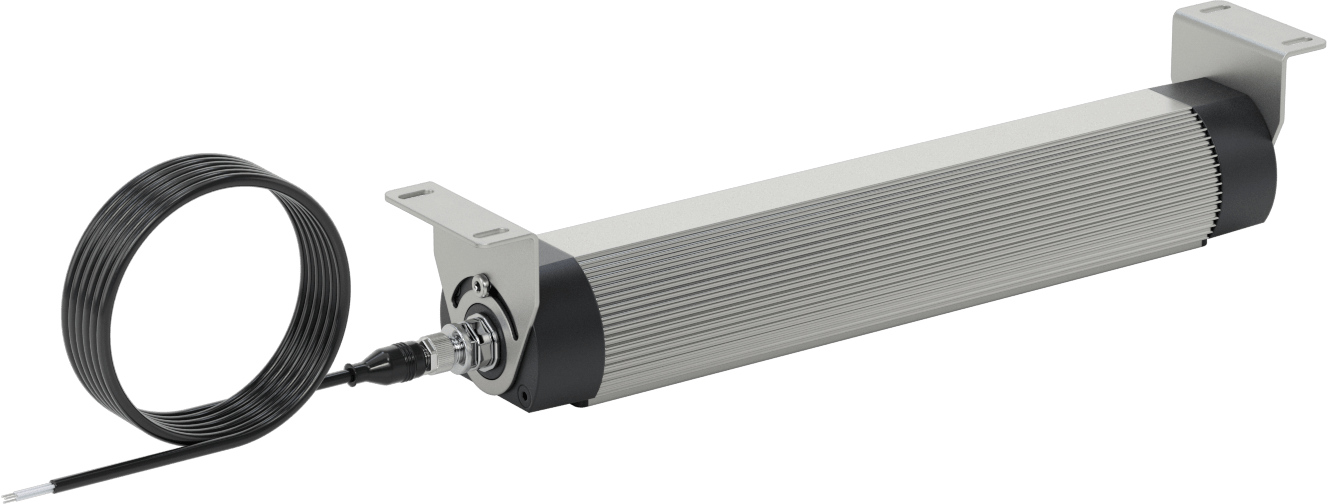 Kolay Yenileme Makine Işığı, Dahili LED ile, 18V DC ila 30V DC, 15-1/2" Toplam Uzunluk