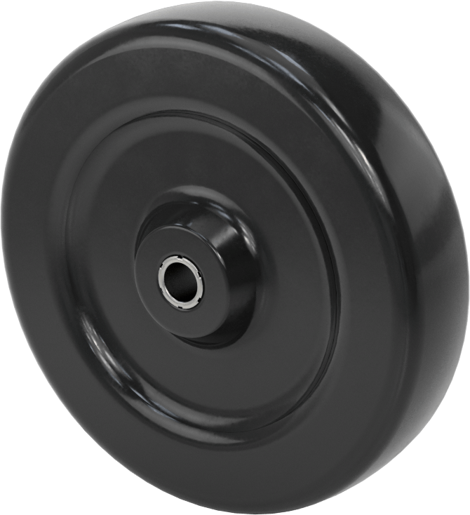 Statik Kontrol Kauçuk Tekerlek, 4“ Çap x 15/16” Genişlik