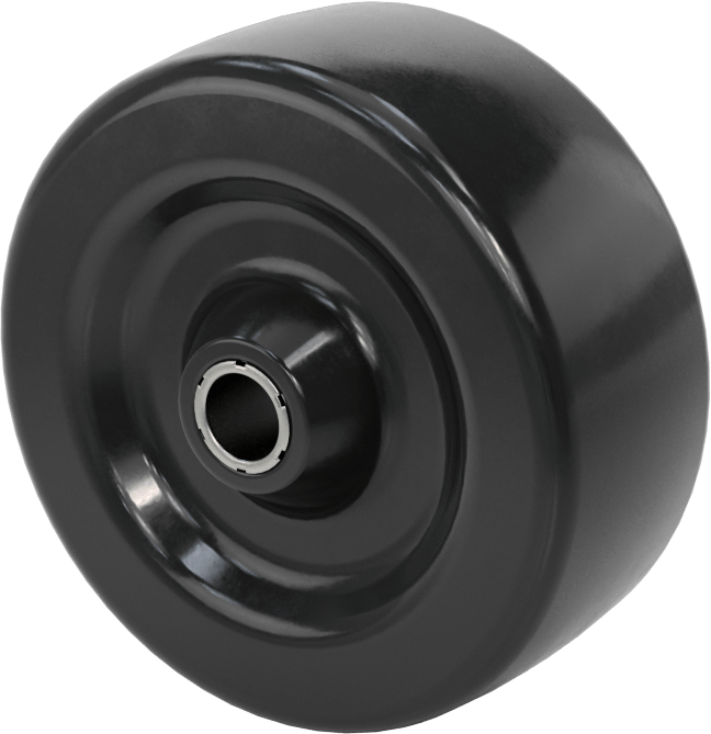 Statik Kontrol Kauçuk Tekerlek, 3“ Çap x 1-1/4” Genişlik