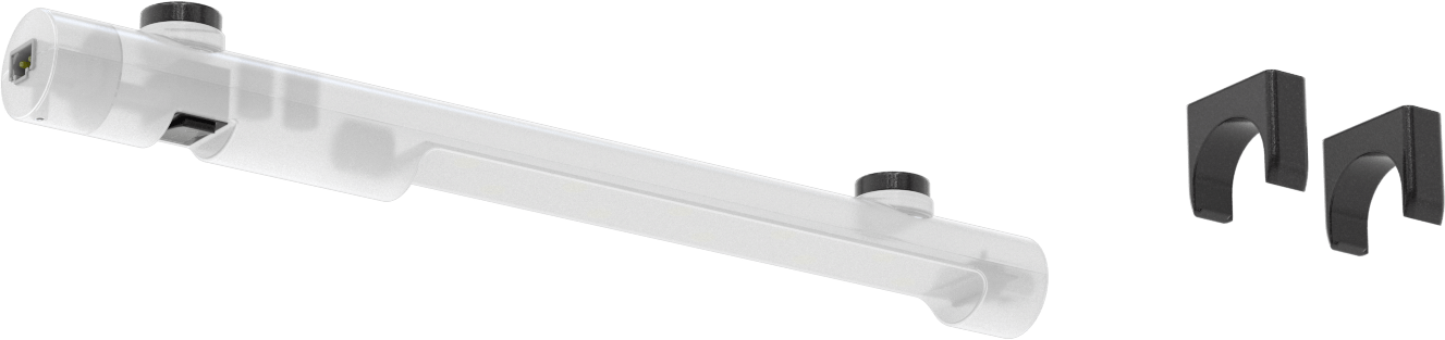 Muhafaza Şerit Işığı, Kanatlı Anahtar, 560 Lumens, Manyetik Montaj