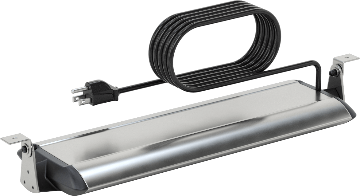 İş İstasyonu Şerit Işığı, 120-240V AC, 16-1/2" Toplam Uzunluk, 1400 Lumens