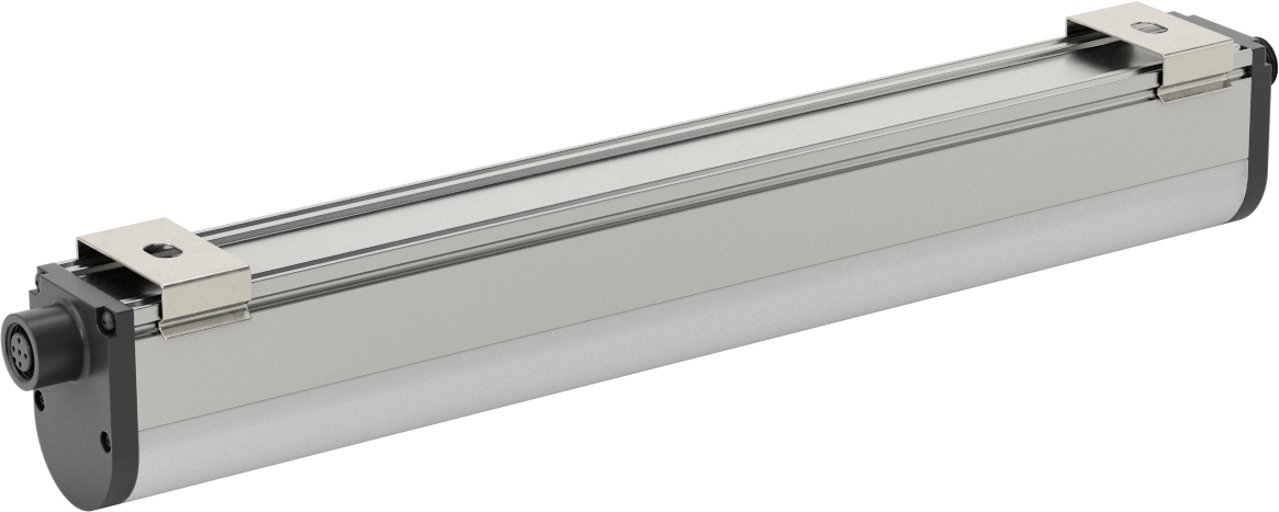 İş İstasyonu Şerit Işığı, 23-30V DC, 11-3/4" Toplam Uzunluk, 750 Lumens