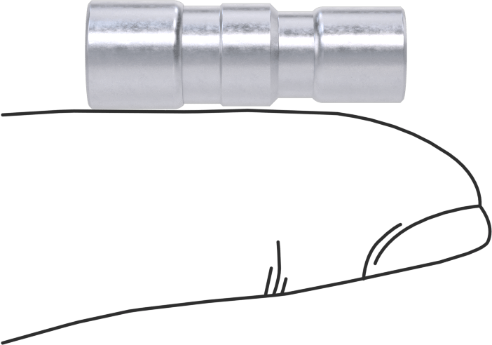 Nikel Kaplı Pirinç Bas-Bağlan Tüp Bağlantı Elemanı, Hava için, 1/8" Boru Dış Çap x 4 mm Boru Dış Çap için Adaptör