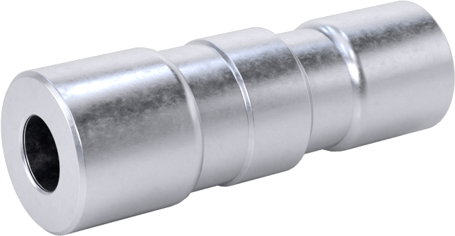 Nikel Kaplı Pirinç Bas-Bağlan Tüp Bağlantı Elemanı, Hava için, 1/8" Boru Dış Çap x 4 mm Boru Dış Çap için Adaptör