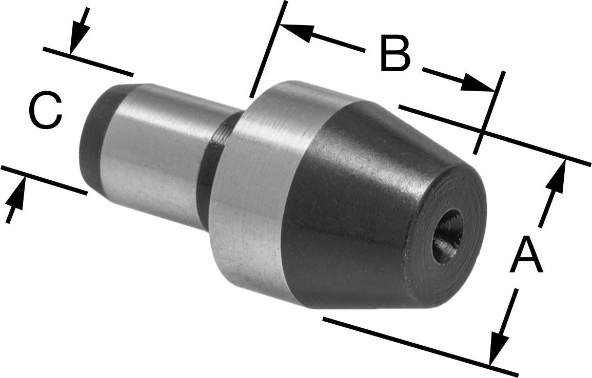 Yer Belirleme Pimi, 12 mm Çap x 10 mm Yüksek Yuvarlak Başlık