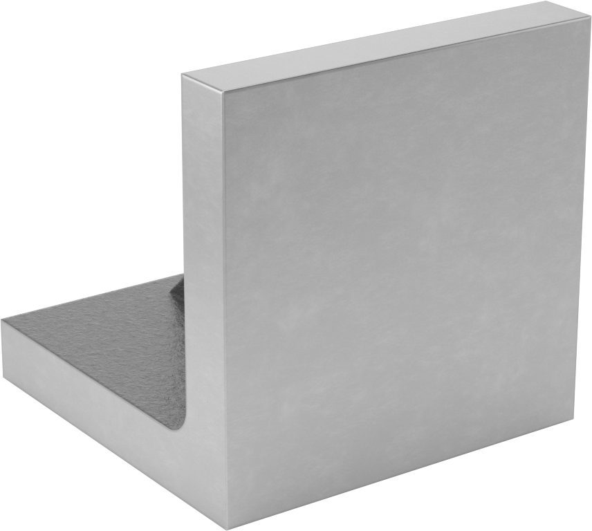 Açılı Plaka, 4“ Uzunluk x 4” Genişlik x 4" Yükseklik
