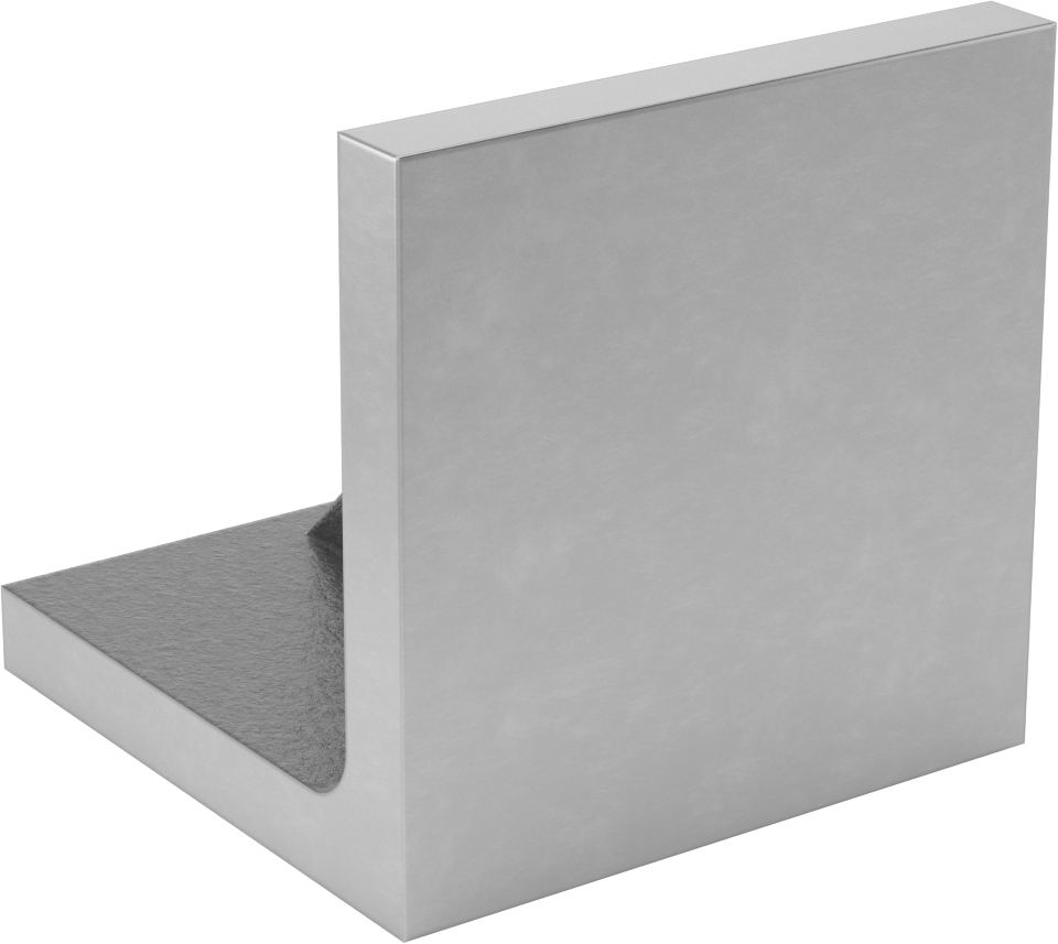 Açılı Plaka, 6“ Uzunluk x 6” Genişlik x 6" Yükseklik