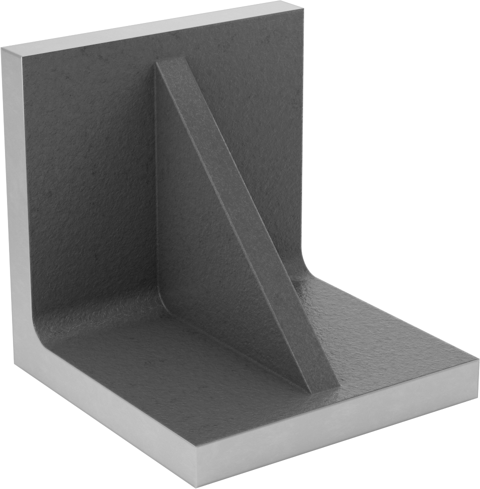 Açılı Plaka, 6“ Uzunluk x 6” Genişlik x 6" Yükseklik