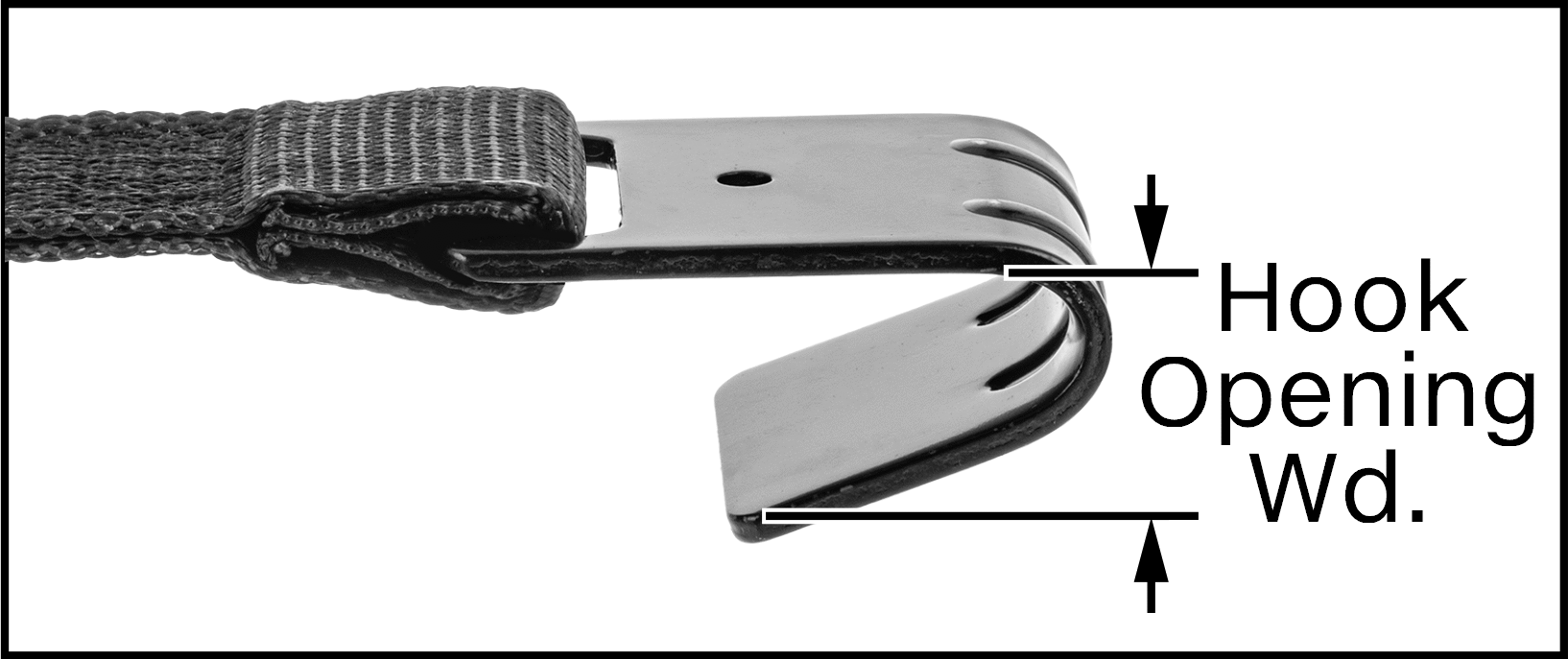 With Flat Hooks