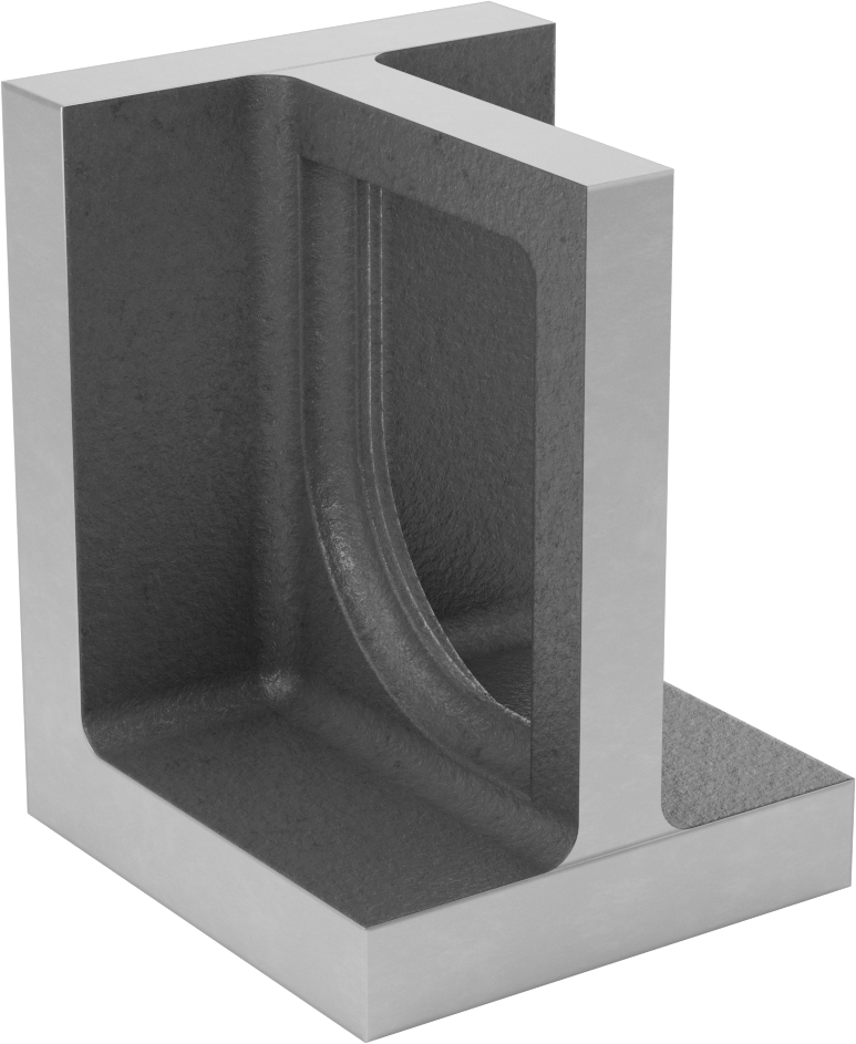 Her Yöne Uygun Açı Plakası, 4“ Uzunluk x 3-3/4” Genişlik x 5" Yükseklik
