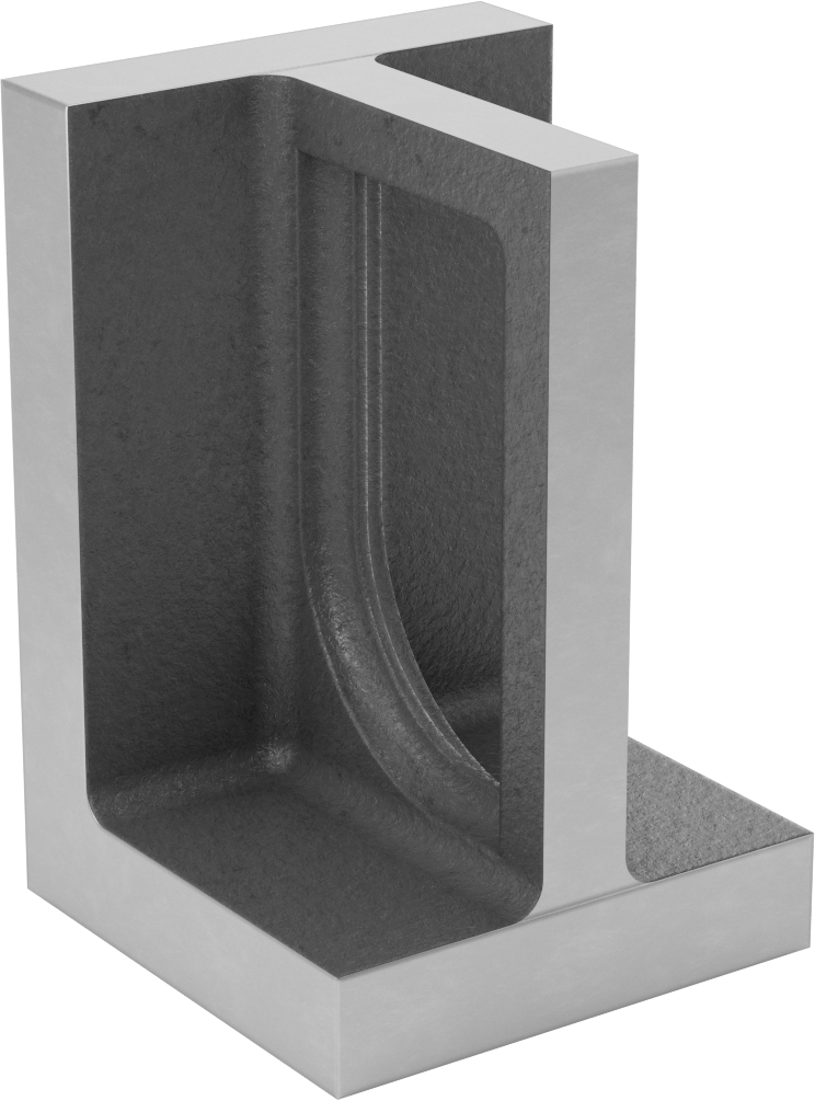 Her Yöne Uygun Açı Plakası, 4“ Uzunluk x 4” Genişlik x 6" Yükseklik