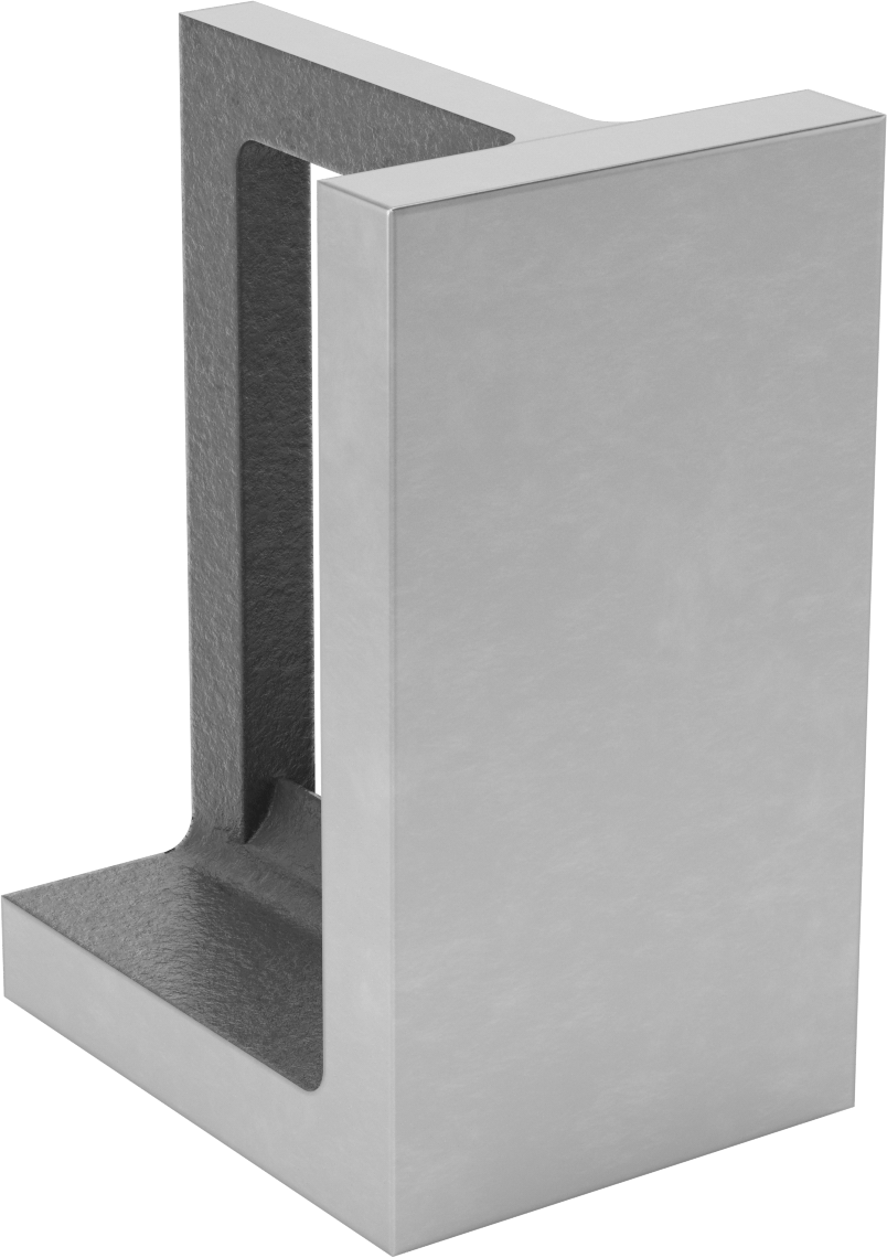 Her Yöne Uygun Açı Plakası, 7“ Uzunluk x 5-1/2” Genişlik x 10" Yükseklik