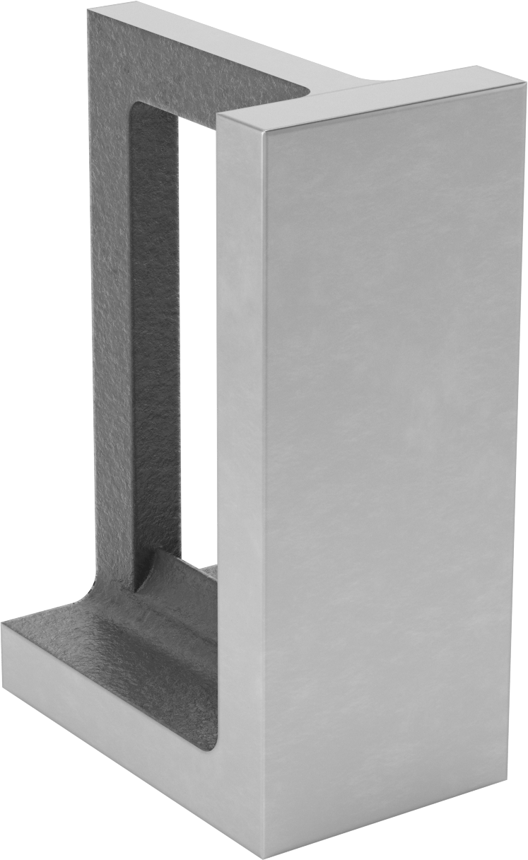 Her Yöne Uygun Açı Plakası, 8“ Uzunluk x 5” Genişlik x 12" Yükseklik