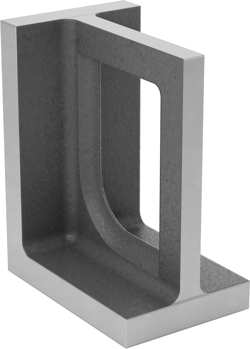 Her Yöne Uygun Açı Plakası, 8“ Uzunluk x 5-1/2” Genişlik x 10" Yükseklik