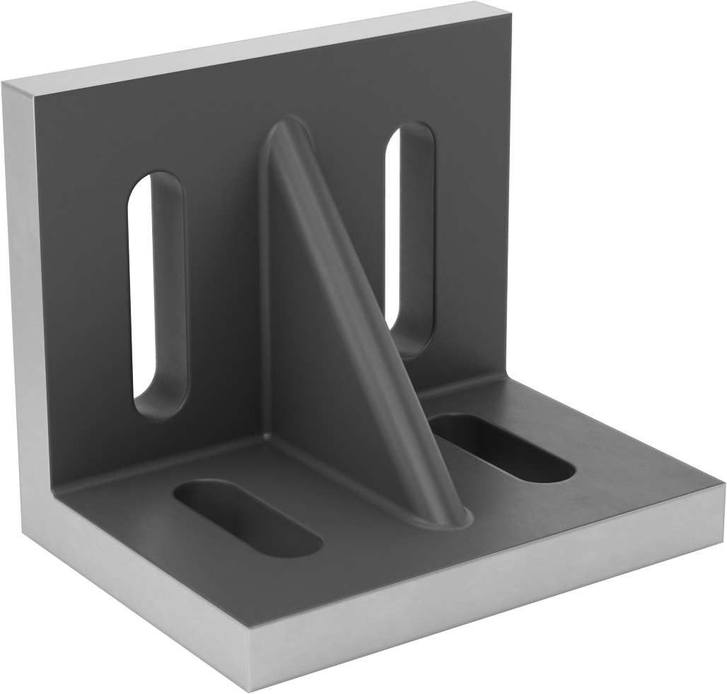 4 Yuvalı Açı Plakası, 4-1/2“ Uzunluk x 6” Genişlik x 5" Yükseklik
