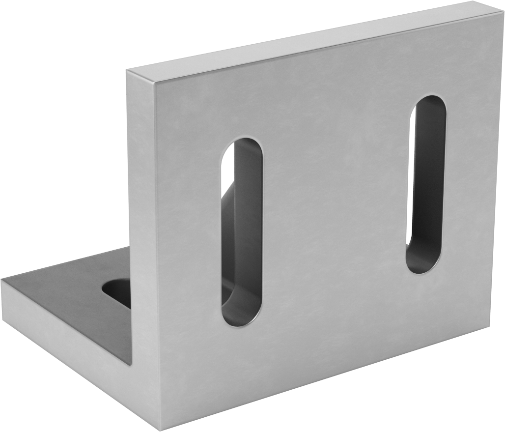 4 Yuvalı Açı Plakası, 4-1/2“ Uzunluk x 6” Genişlik x 5" Yükseklik