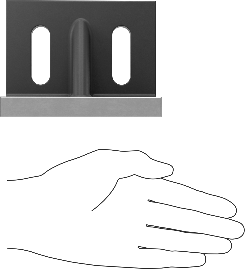 Yuvalı Sıkı Toleranslı Açılı Plaka, 3“ Uzunluk x 4-1/2” Genişlik x 3-1/2" Yükseklik
