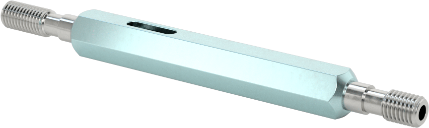 Saplı Dişli Tıkaç Ölçer, Go/No-Go, 1/4"-28 UNF Diş Boyutu