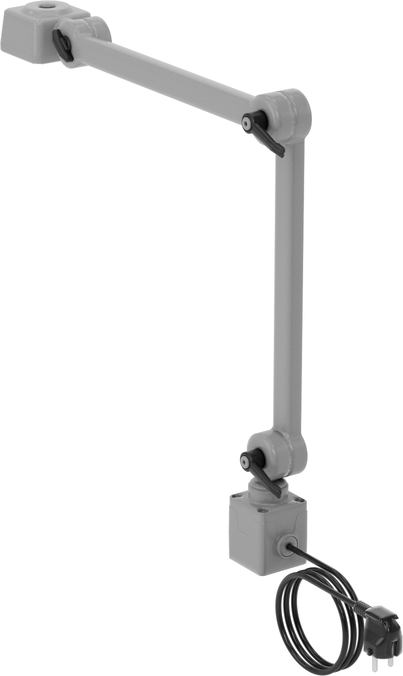 Makine Işığı, Uzun Uçlu, Bağlantı Elemanı Montajı, 1120 Lumens, Üç Uçlu Fiş