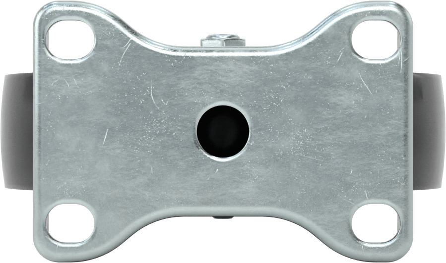 Cart-King Tekerlek, 5" Çaplı Tread-on-Core 75A Kauçuk Tekerlekli Sert