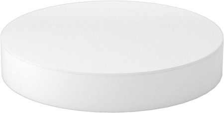 Yapışkan Sırtlı Koruyucu Ayaklar, 3/8“ Çap x 1/16” Yüksek Beyaz UHMW Polietilen Taban