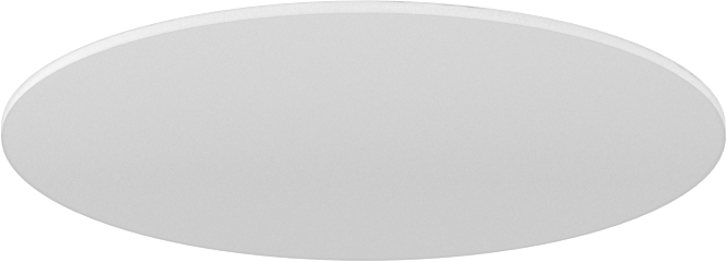 Yapışkan Sırtlı Koruyucu Ayaklar, 4“ Çap x 1/16” Yükseklik Beyaz UHMW Polietilen Taban