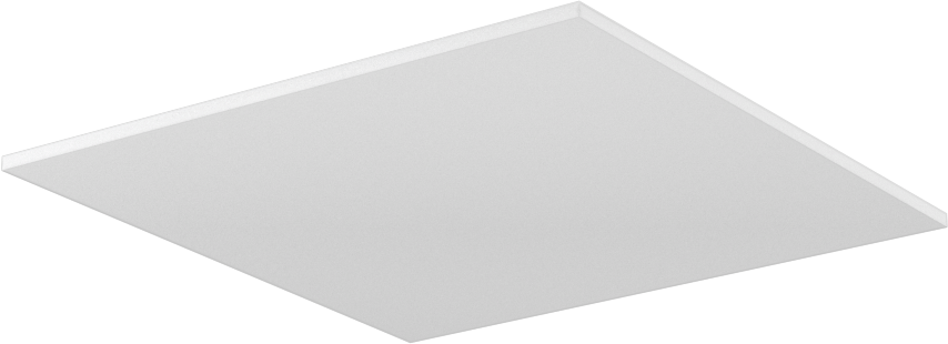 Yapışkan Sırtlı Koruyucu Ayaklar, 3“ Kare x 1/16” Yükseklik Beyaz UHMW Polietilen Taban