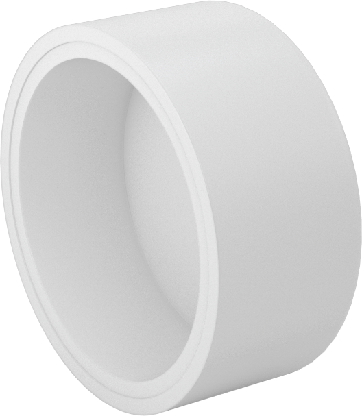 Drenaj için Yer Üstü PVC Bağlantı Parçası, Atık ve Havalandırma, Standart Cidarlı, Kapak, 1-1/4 Dişi Soket Bağlantısı
