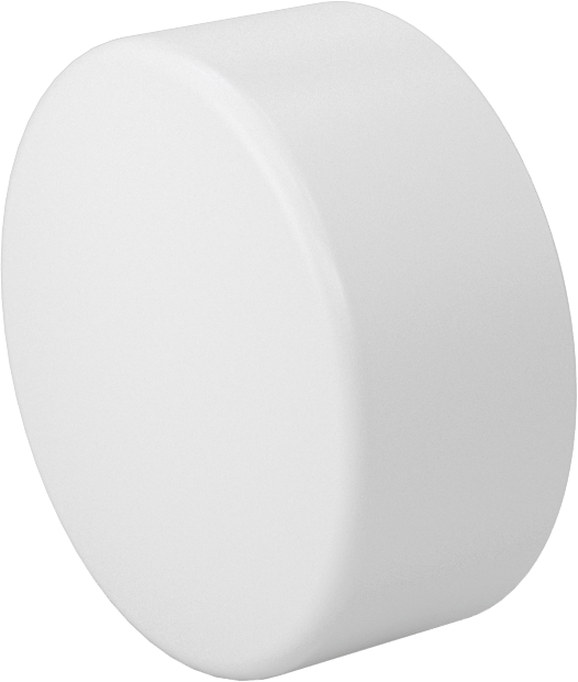 Drenaj için Yer Üstü PVC Bağlantı Parçası, Atık ve Havalandırma, Standart Cidarlı, Kapak, 1-1/2 Dişi Soket Bağlantısı