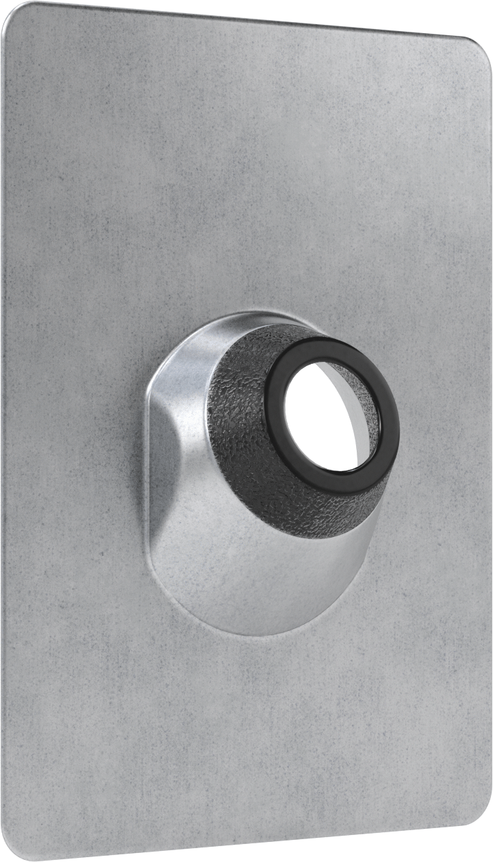 40 Derecelik Kiremit Çatı için Boru Kaplaması, 1-1/4“ ila 1-1/2” Boru Dış Çapı için