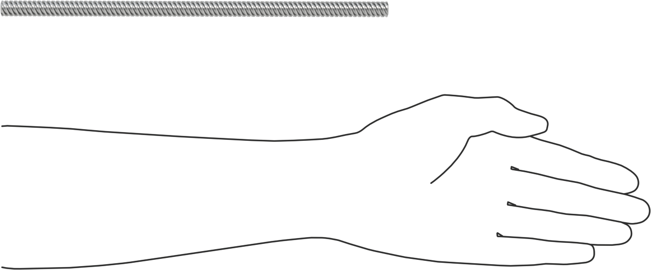 Hızlı Hareketli Ultra Hassas Kılavuz Vida, 304 Paslanmaz Çelik, M10 x 3 mm Diş, 250 mm Uzunluk