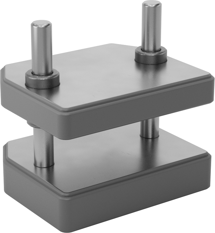 Presler için Kalıp Seti, 2-7/8“ Uzunluk x 3-1/2” Genişlik