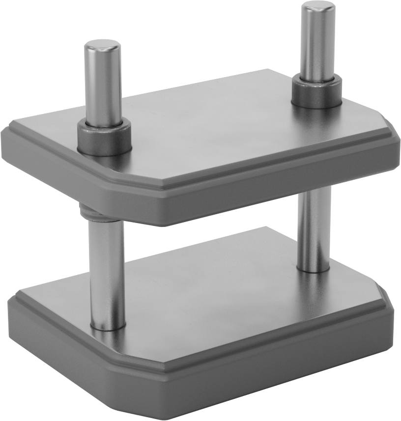 Presler için Kalıp Seti, 3-3/4“ Uzunluk x 5” Genişlik