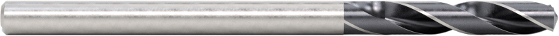 Soğutma Sıvısı Beslemeli Karbür Matkap Ucu, 1/8" Boyut, 2" Toplam Uzunluk