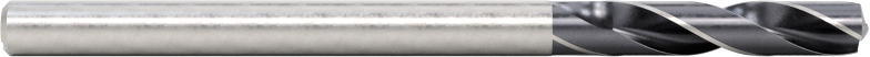 Soğutma Sıvısı Beslemeli Karbür Matkap Ucu, 1/8" Boyut, 1-15/16" Toplam Uzunluk