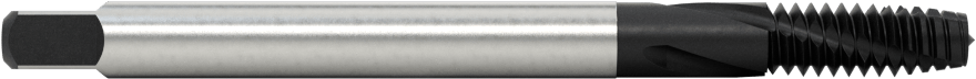 Titanyum için Talaş Temizlemeli Kılavuz, Kapalı Uçlu Delik Diş Açma, 1/4"-20 Diş Boyutu